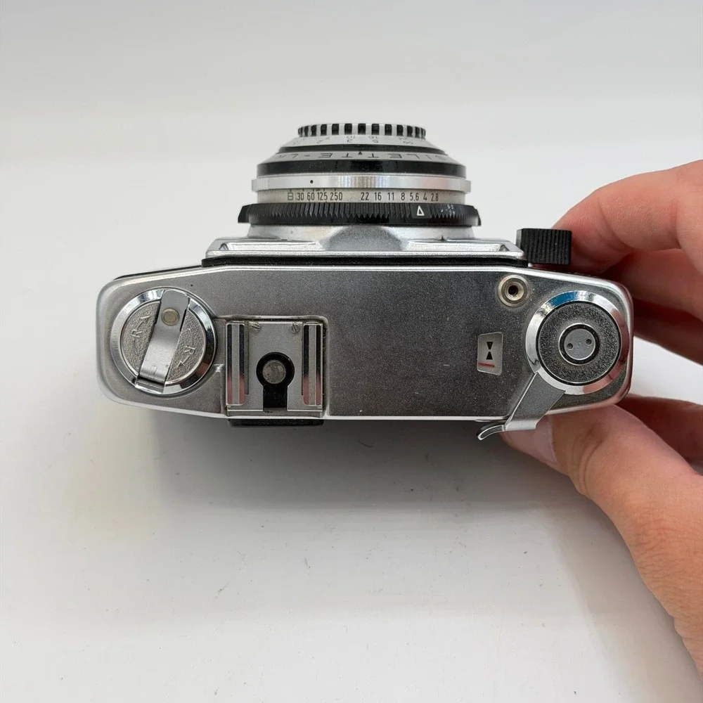 Agfa Silette-LK Vintage 35mm Film Camera W/ Agnar 2.8/45mm Lens Made in Germany